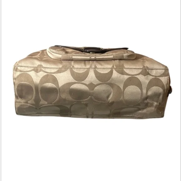 Coach Signature Campbell Satchel Shoulder Tote - Picture 7 of 10